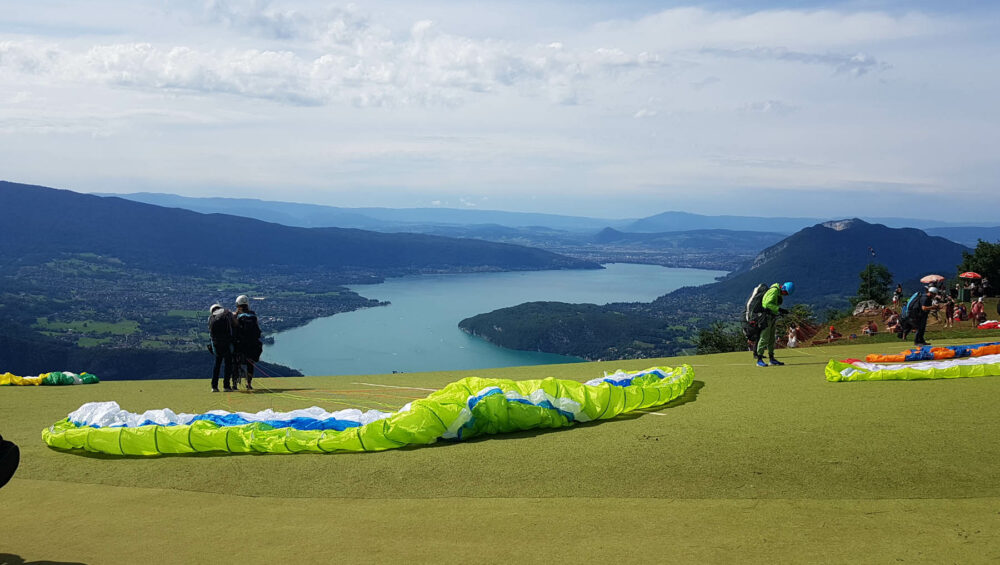 faire du parapente à Annecy