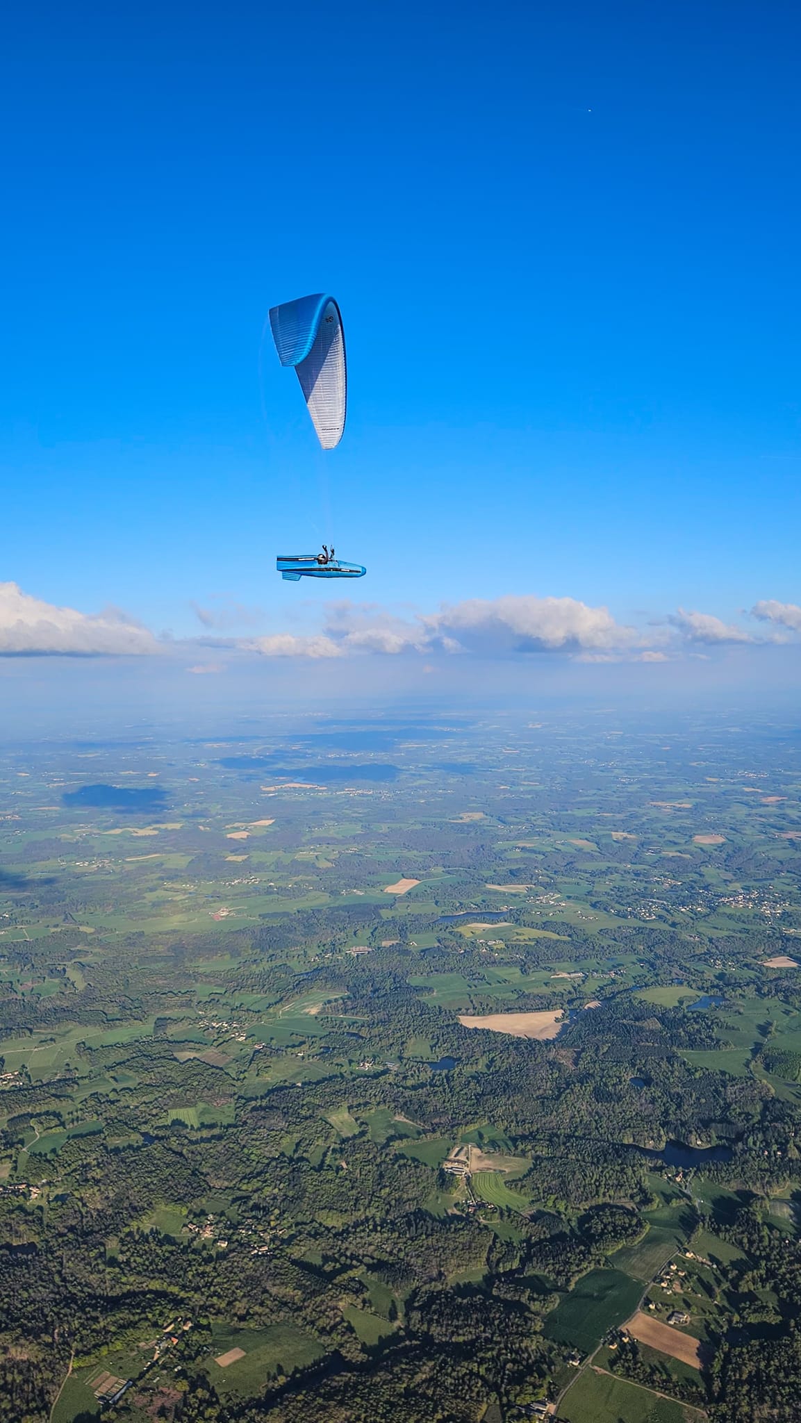 parapente record de France de distance