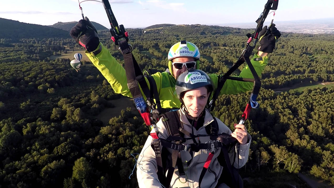 vol parapente puy de dôme